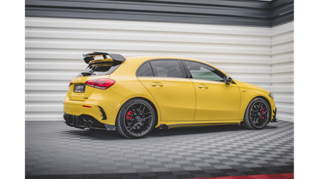 Dokładki Progów v.2 + Flaps Mercedes-AMG A45 S Gloss Black