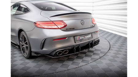 Dyfuzor Tylny Street Pro Mercedes-AMG C43 Coupe C205 Facelift Black