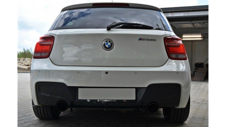 Dyfuzor Tylny i Splittery Tylne Boczne BMW 1 F20 M-Power Przedlift