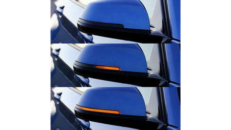 Dynamic LED Side Mirror Indicator Set BMW 1 F20 F21 2 F22 F23 F87 3 F30 F31, 4 F32 F33 F36 X1 E84 2012-2019