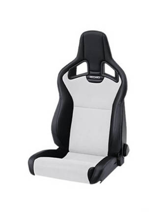 Fotel Sportowy RECARO Cross Sportster CS SAB with heating Artificial leather Black / Dinamica Silver