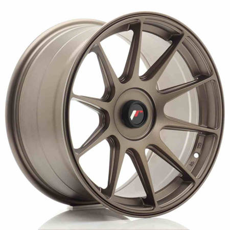 JR Wheels JR11 17x9 ET25-35 Blank Matt Bronze