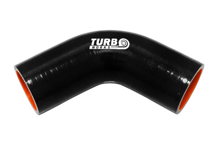 Kolanko 67st TurboWorks Pro Black 20mm