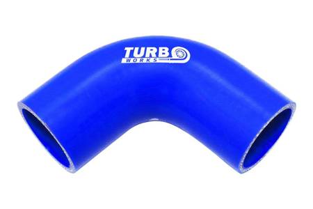 Kolanko 90st TurboWorks Blue 63mm