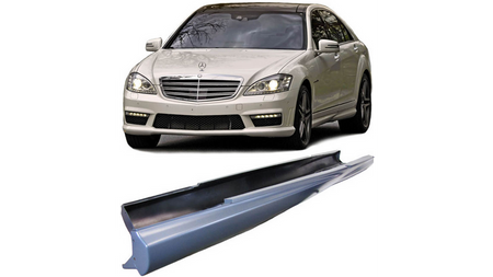 Progi, dokładki progów MERCEDES S-Class W221 2010-2013