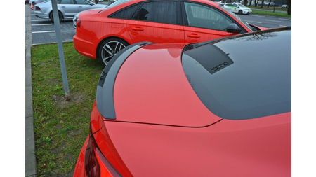 Przedłużenie Spoilera Audi A5 S-Line F5 Coupe Gloss Black
