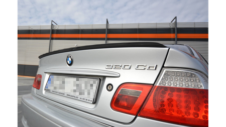 Przedłużenie Spoilera BMW 3 E46 COUPE PRZEDLIFT Gloss Black