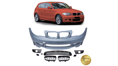 Przedni zderzak sport BMW 1 E81 E82 E87 E88 2004-2013