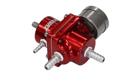 Regulator ciśnienia paliwa TurboWorks FPR01 Czerwony