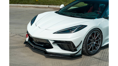 Splitter Przedni Chevrolet Corvette C8 Gloss Black