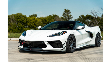 Splitter Przedni Chevrolet Corvette C8 Gloss Black