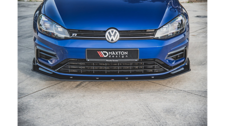 Splitter Przedni Racing Durability v.2 Volkswagen Golf 7 R / R-Line Facelift Black