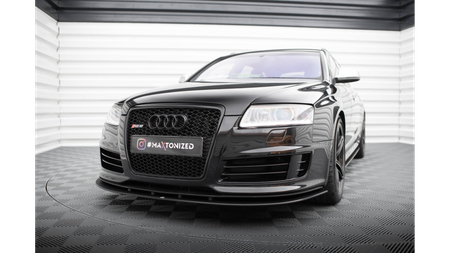 Splitter Przedni Street Pro Audi RS6 Avant C6 Black-Red