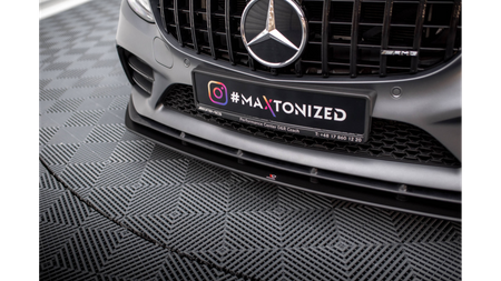 Splitter Przedni Street Pro Mercedes-AMG C43 Coupe C205 Facelift Black