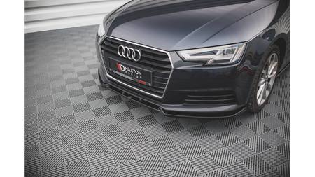 Splitter Przedni v.1 Audi A4 B9 Gloss Black