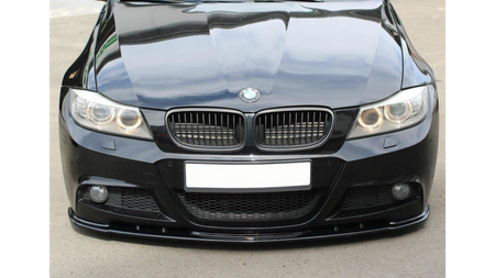 Splitter Przedni v.1 BMW 3 E91 M-PACK FACELIFT Gloss Black