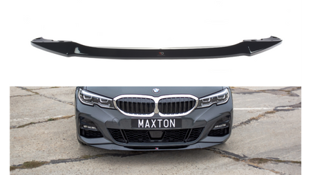 Splitter Przedni v.1 BMW 3 G20 M-pack Gloss Black