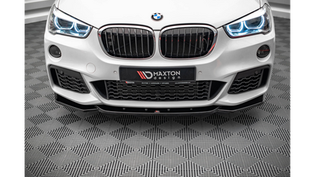 Splitter Przedni v.1 BMW X1 M-Pack F48 Gloss Black