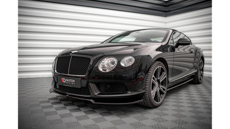 Splitter Przedni v.1 Bentley Continental GT V8 S Mk2 Gloss Black