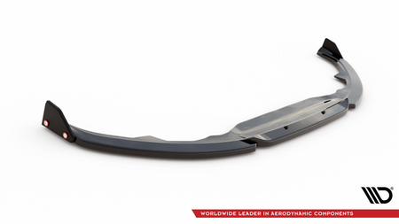 Splitter Przedni v.1 + Flaps Toyota Yaris Mk4 Gloss Black