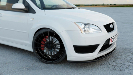 Splitter Przedni v.1 Ford Focus ST Mk2 Gloss Black