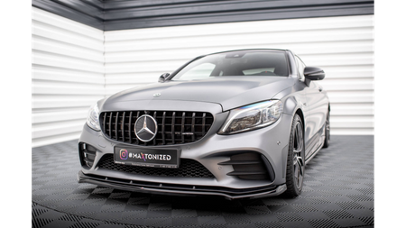 Splitter Przedni v.1 Mercedes-AMG C43 Coupe / Sedan C205 / W205 Facelift