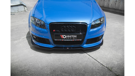 Splitter Przedni v.2 Audi RS4 B7 Gloss Black