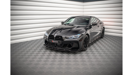 Splitter Przedni v.2 BMW M4 G82 / M3 G80 Gloss Black