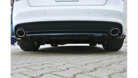 Splitter Tylny Środkowy Audi A5 S-Line Polift (Z Dyfuzorem) Gloss Black