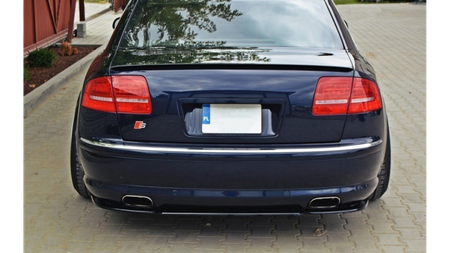 Splitter Tylny Środkowy Audi S8 D3 (with vertical bars) Gloss Black