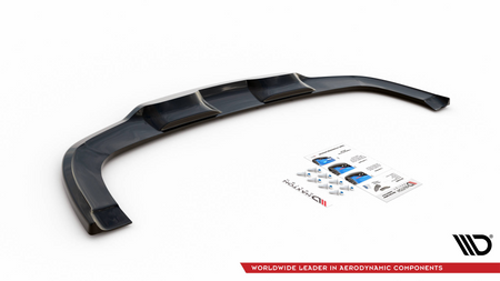 Splitter Tylny Środkowy (Z Dyfuzorem) Kia XCeed Mk1 Gloss Black