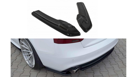 Splittery Tylne Boczne Audi A5 S-Line Polift Gloss Black
