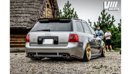 Splittery Tylne Boczne Audi RS6 C5 Avant Gloss Black