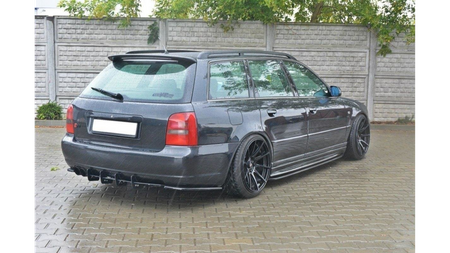 Splittery Tylne Boczne Audi S4 B5 Avant Gloss Black