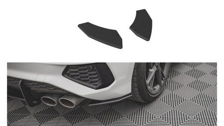 Splittery Tylne Boczne Street Pro Audi S3 Sportback 8Y Black