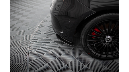 Splittery Tylne Boczne Street Pro Mercedes-AMG A35 Hatchback W177 Black-Red