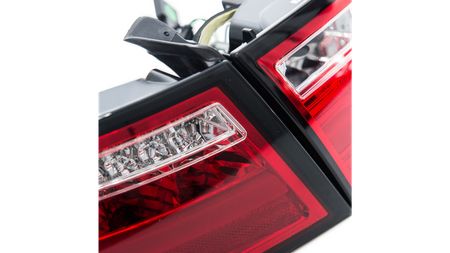 Zestaw Lamp Tylnych LED Red Clear AUDI A5 przed liftem 2007-2009