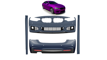 Zestaw dokładek zderzaków PDC SRA BMW 4 F36 2014-2021