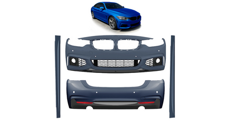 Zestaw dokładek zderzaków PDC SRA BMW 4 F36 2014-2021