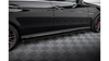 Dokładki Progów Mercedes-Benz E63 AMG / AMG-Line Sedan W212 Facelift Gloss Black