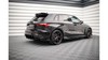 Dokładki Progów Street Pro + Flaps Audi RS3 Sportback 8Y Black + Gloss Flaps