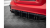 Dyfuzor Tylny Street Pro Mercedes-Benz A 45 AMG W176 Facelift Black-Red