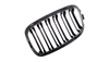 Grill sportowy podwójne żeberka Carbon Look BMW 1 F20 F21 przed liftem 2011-2015