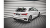 Przedłużenie Spoilera v.1 Audi RS3 / S3 / A3 S-Line Sportback 8Y Gloss Black