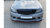 Splitter Przedni Mercedes-Benz C Sedan / Estate AMG-Line W204 / S204 Gloss Black