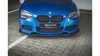 Splitter Przedni Racing Durability + Flaps BMW M135i F20 Black + Gloss Flaps