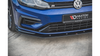 Splitter Przedni Racing Durability Volkswagen Golf 7 R / R-Line Facelift Red
