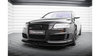 Splitter Przedni Street Pro Audi RS6 Avant C6 Black-Red