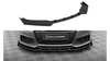 Splitter Przedni Street Pro + Flaps Audi TT S / S-Line 8S Black + Gloss Flaps