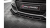 Splitter Przedni Street Pro + Flaps Audi TT S / S-Line 8S Black-Red + Gloss Flaps
